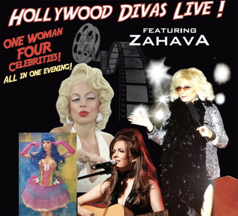 Hollywood Divas Tribute to Marylin Monroe, Katy Perry, Shania Twain, Joan Rivers