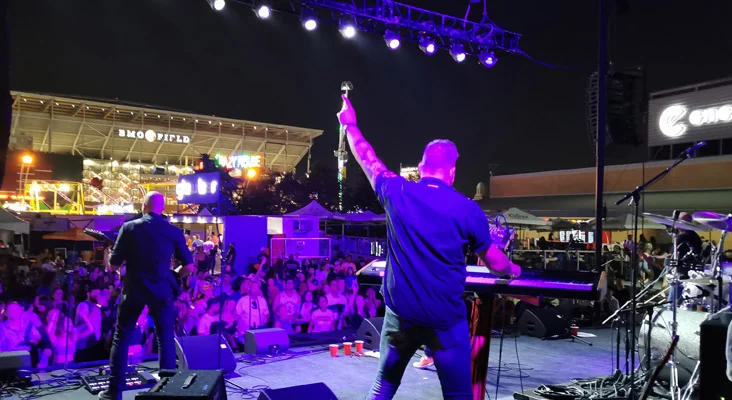 Wednesday's Engine live at the CNE Toronto