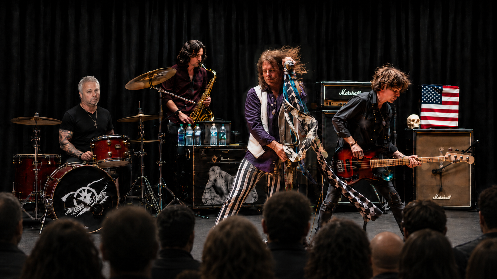 Hingham landscaper Neill Byrnes has been moonlighting as a rock ’n’ roll mimic for 27 years, parlaying his resemblance to Aerosmith’s Steven Tyler into a second career. 